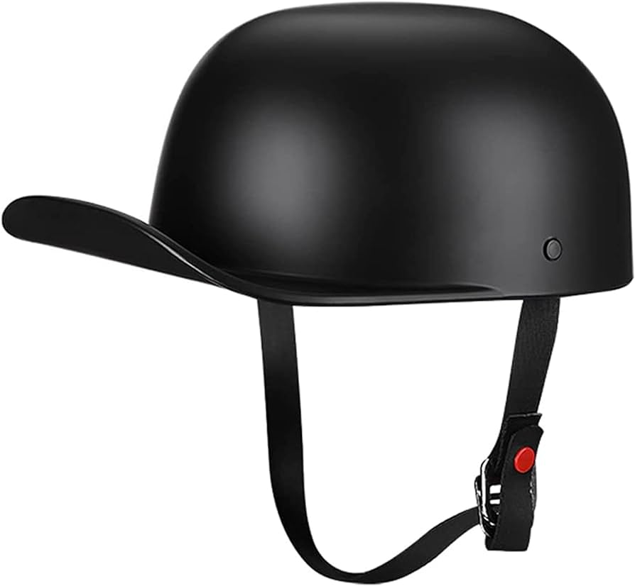 BASEBALL CAP MOTORCYCLE HELMET