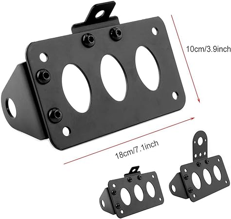 SIDE MOUNT LICENSE PLATE BRAKET