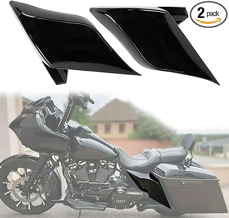 STRETCHED BAGGER STYLE SIDE COVERS FOR TOURING HARLEYS. 2014 AND UP