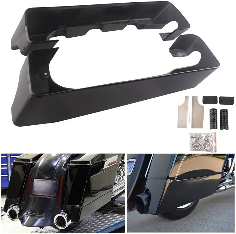 SADDLEBAG EXTENSIONS FOR HARLEY DAVIDSON TOURING HARLEYS 2014-UP