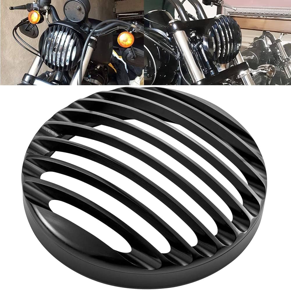 5 3/4" HEADLIGHT COVER FOR HARLEY DAVIDSONS