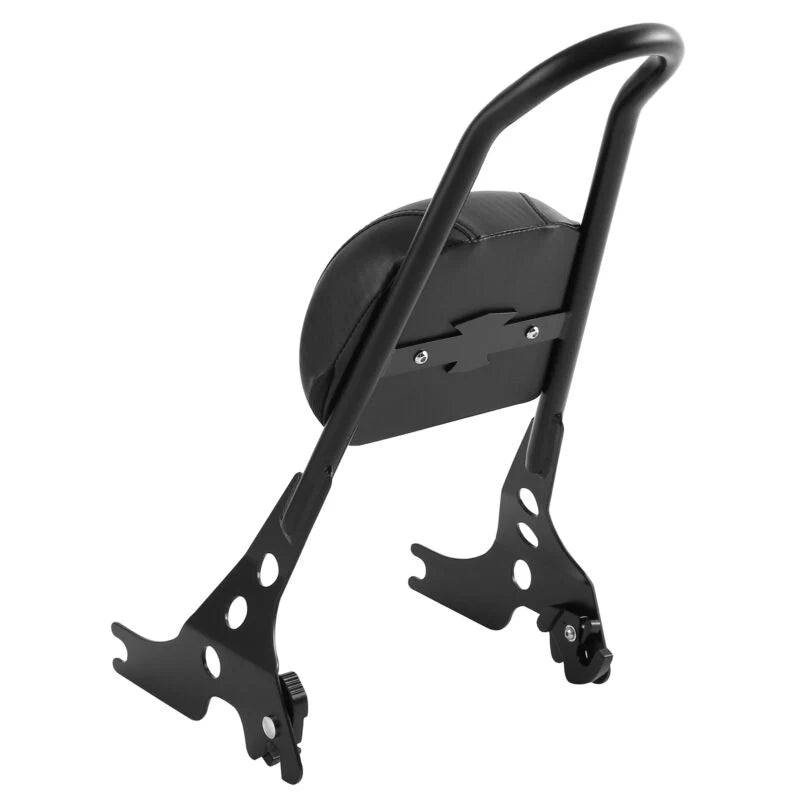 SPORTSTER BLACK SISSY BAR WITH DOCKING HARDWARE