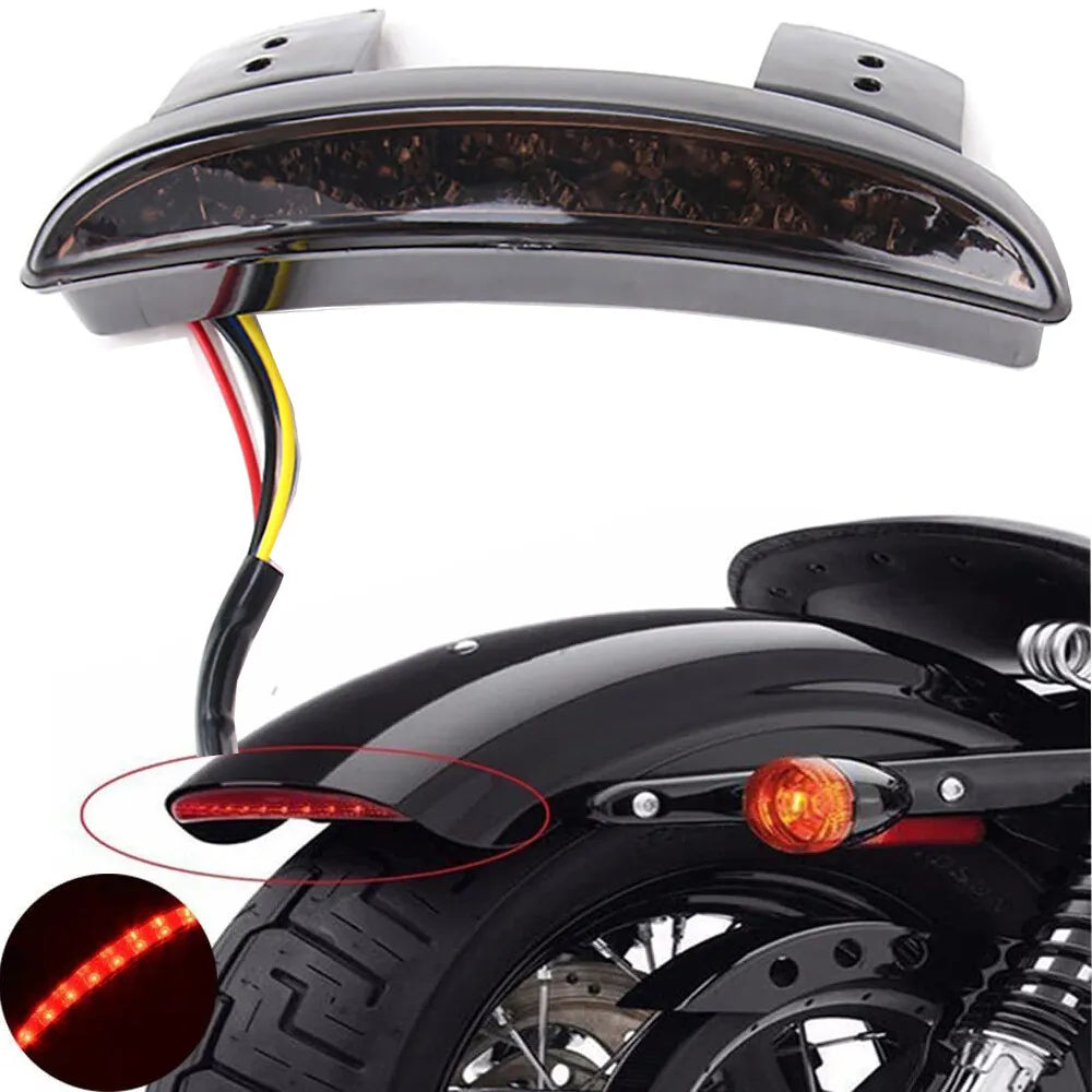 SPORTSTER UNDER FENDER LED TAIL LIGHT WITH TURN SIGNAL, BRAKE & DAY RUNNING LIGHT