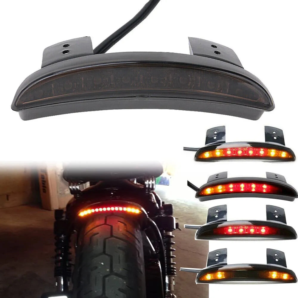 SPORTSTER UNDER FENDER LED TAIL LIGHT WITH TURN SIGNAL, BRAKE & DAY RUNNING LIGHT